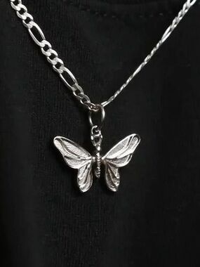 Hard Jewelry Butterfly Pendant Stainless Steel